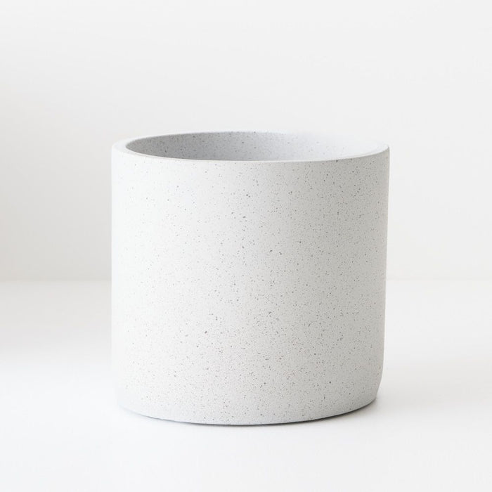6 x Loom Pot - Whisper White, 14.5cml x 14.5cmw x 13.5cmh