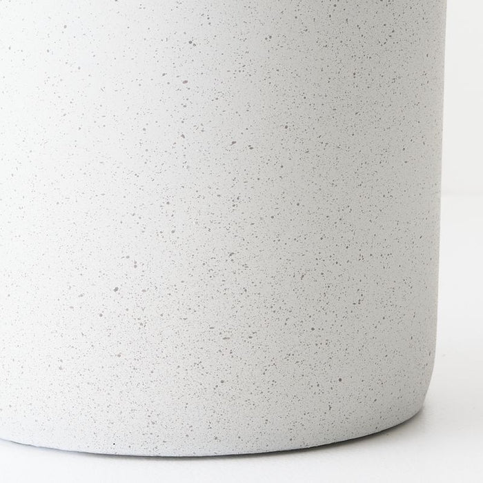 6 x Loom Pot - Whisper White, 14.5cml x 14.5cmw x 13.5cmh