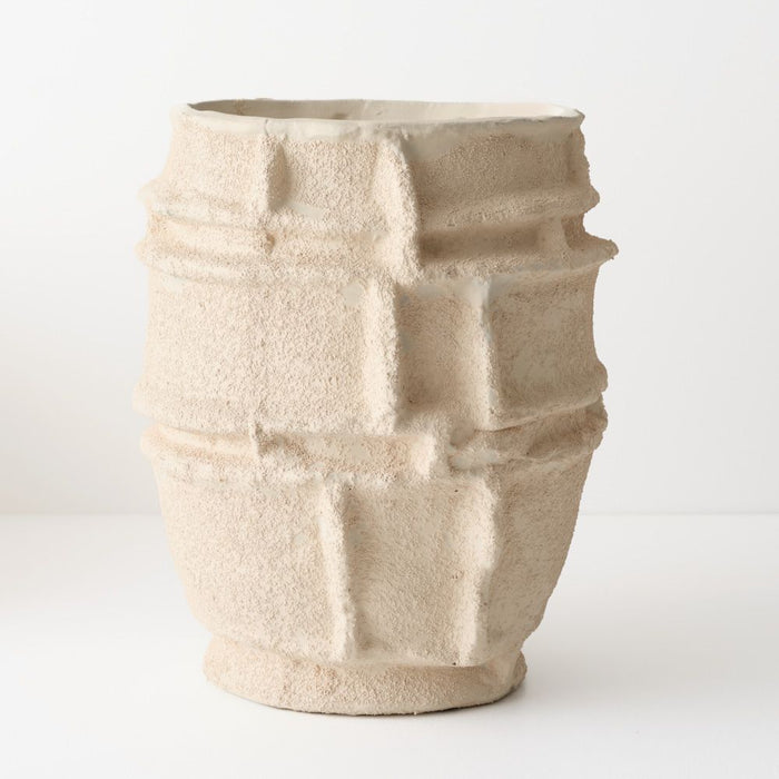 Romy Pot - Drift Sand, 28cml x 26cmw x 29.5cmh