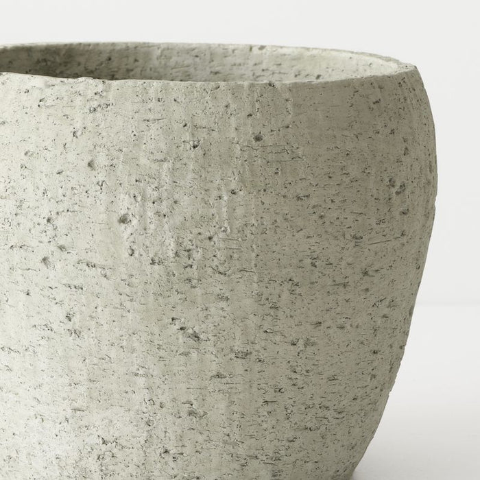 Wren Pot - Lichen, 21cml x 21cmw x 17cmh