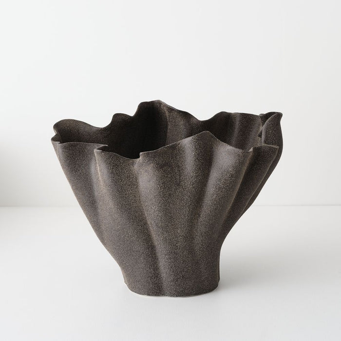 Lysia Vase - Umber, 41cml x 32cmw x 29cmh