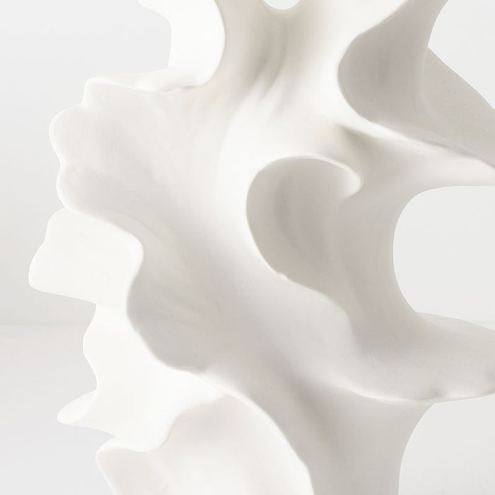 Eveline Vase - White, 27cml x 19cmw x 37cmh