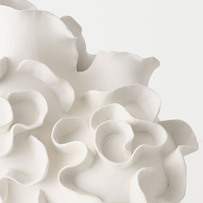 Alora Vase - White, 25cmw x 28cmh