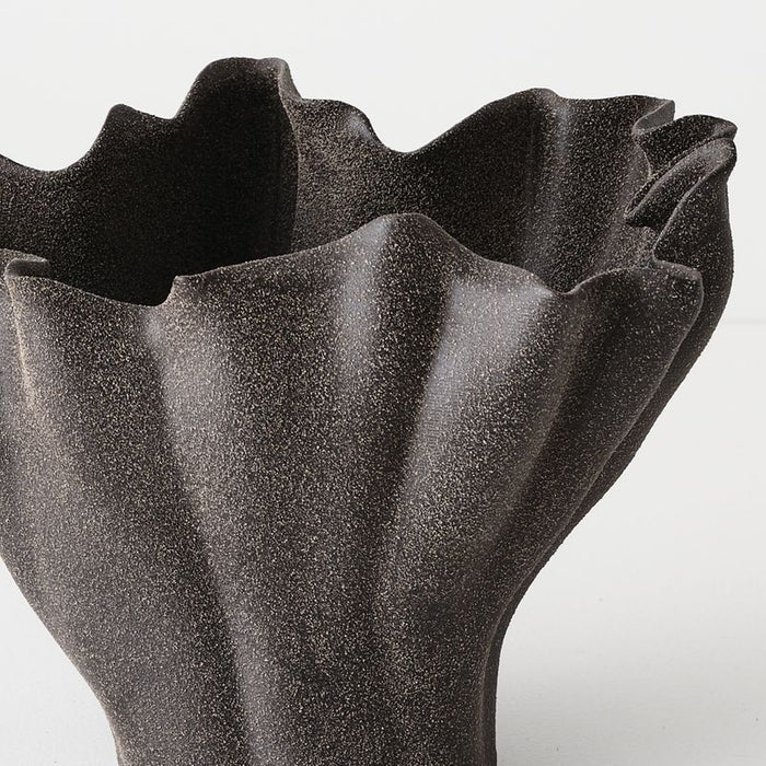 Lysia Vase - Umber, 26cml x 19cmw x 20cmh