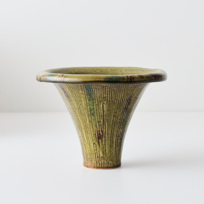 Haven Vase - Frond, 15cmh x 20cmd