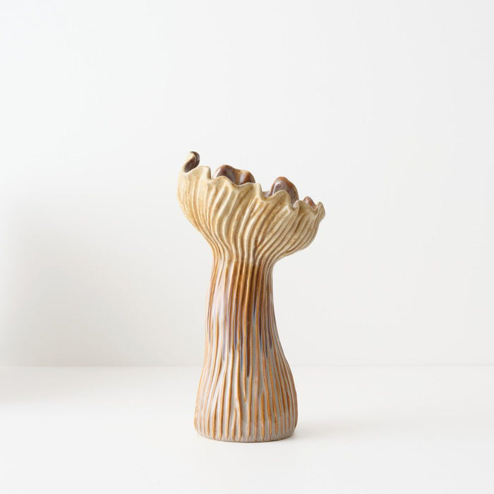 Sienna Vase - Molten, 15cml x 14cmw x 29cmh