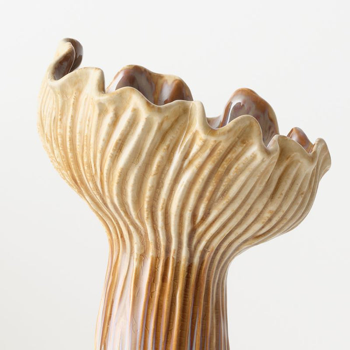 Sienna Vase - Molten, 15cml x 14cmw x 29cmh