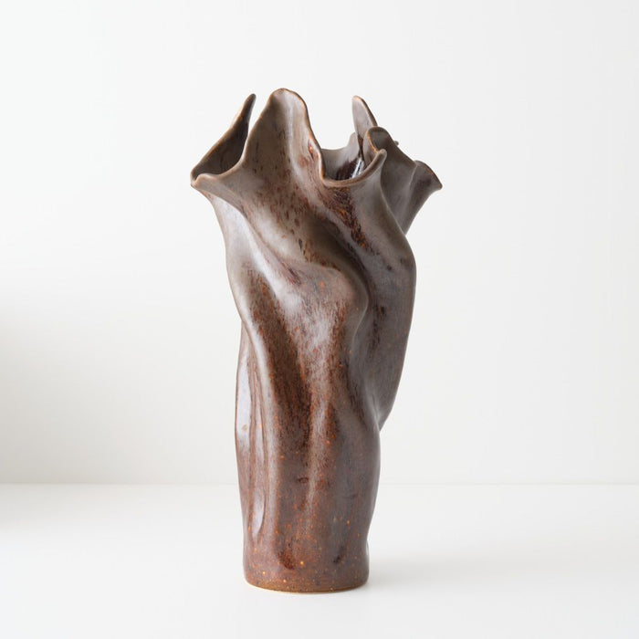 Mesa Vase - Cabernet, 24cml x 23cmw x 44cmh