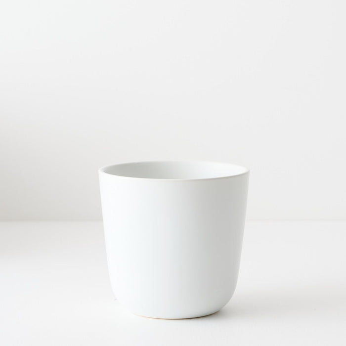 Lunar Pot - Milk, 13cmh x 14cmd