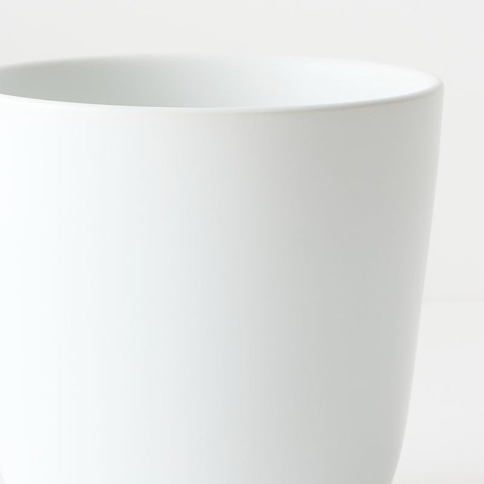 Lunar Pot - Milk, 15cmh x 16cmd