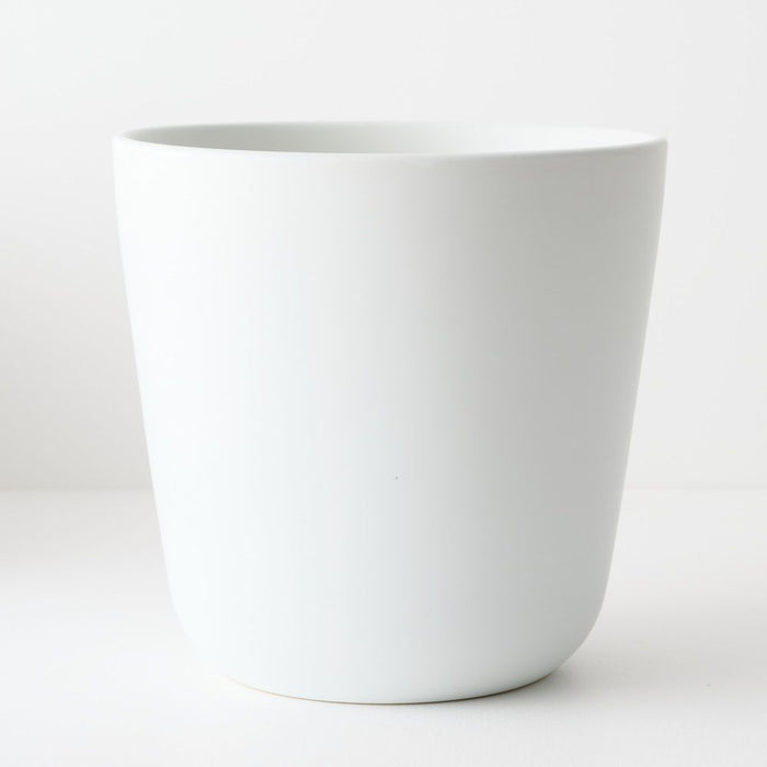 Lunar Pot - Milk, 23cmh x 24cmd