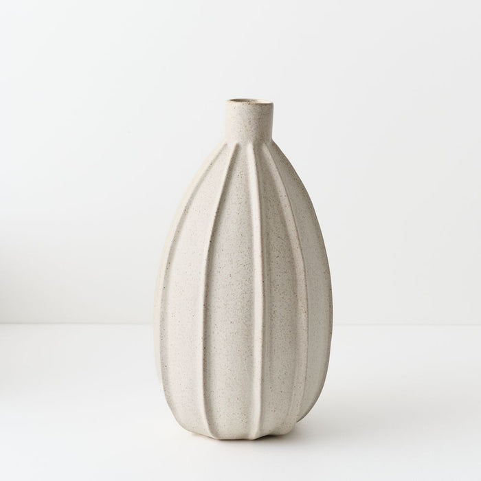 Sumi Vase - Sand, 19cml x 19cmw x 35cmh