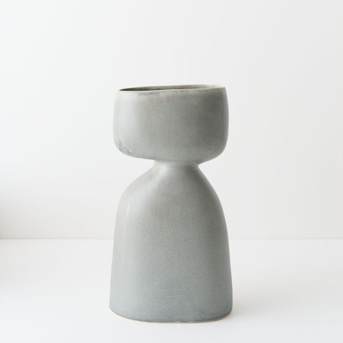 Omi Vase - Sky, 22cml x 14cmw x 41cmh