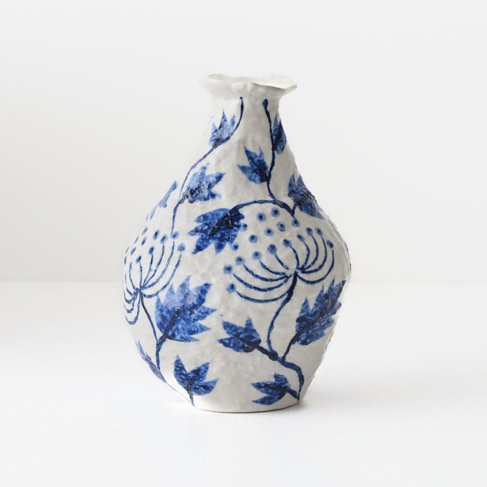 Fleur Vase - Seaholly, 17cmh x 12cmd