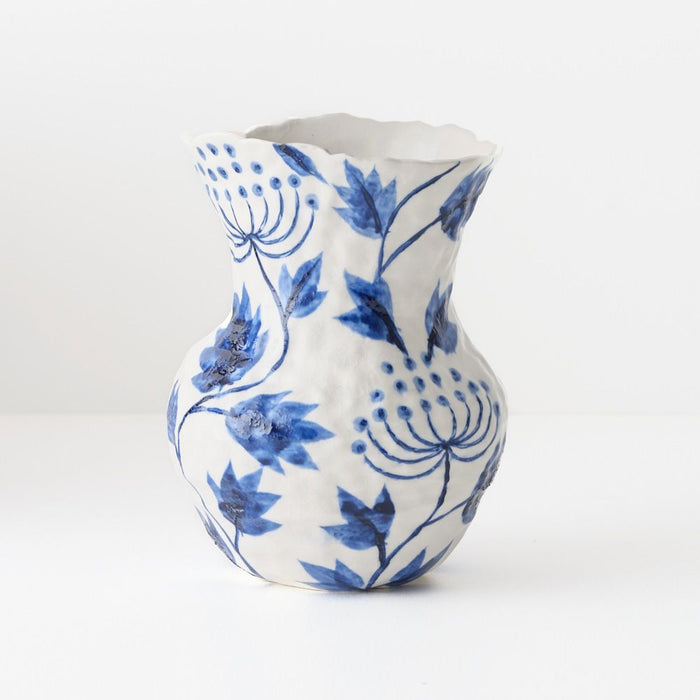 Fleur Vase - Seaholly, 17cmh x 13cmd