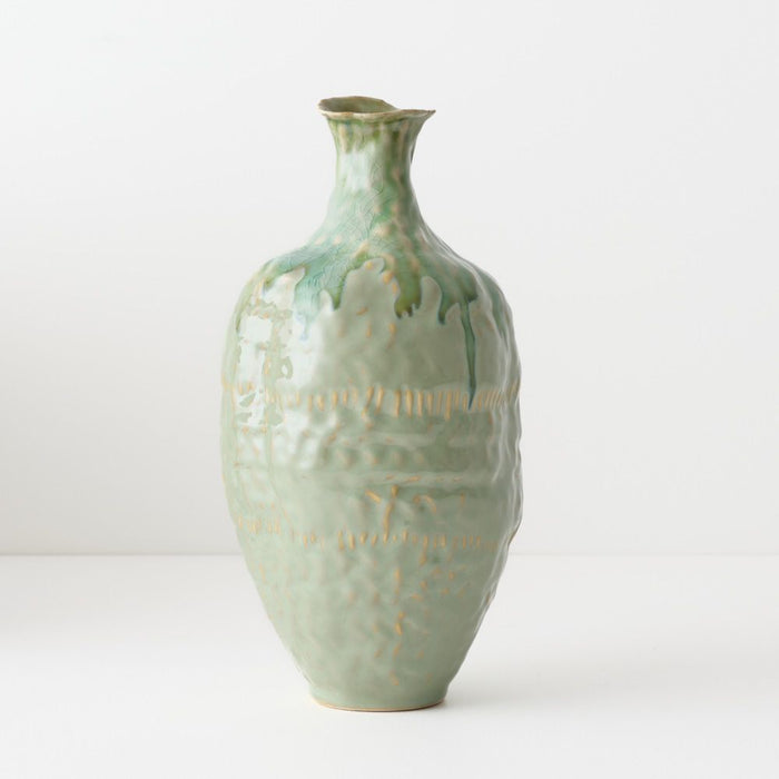 Skye Vase - Mist, 14cml x 13cmw x 26cmh