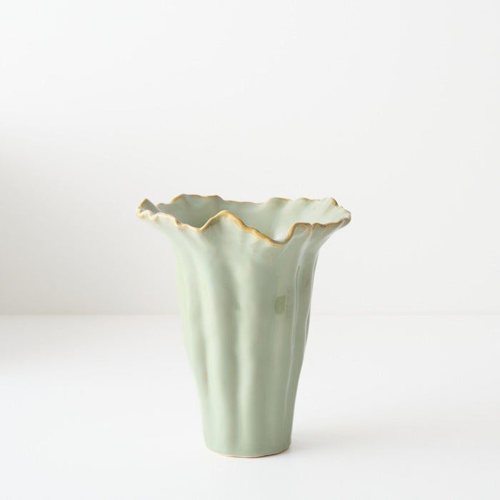 Tide Vase - Silken, 19cml x 19cmw x 21cmh