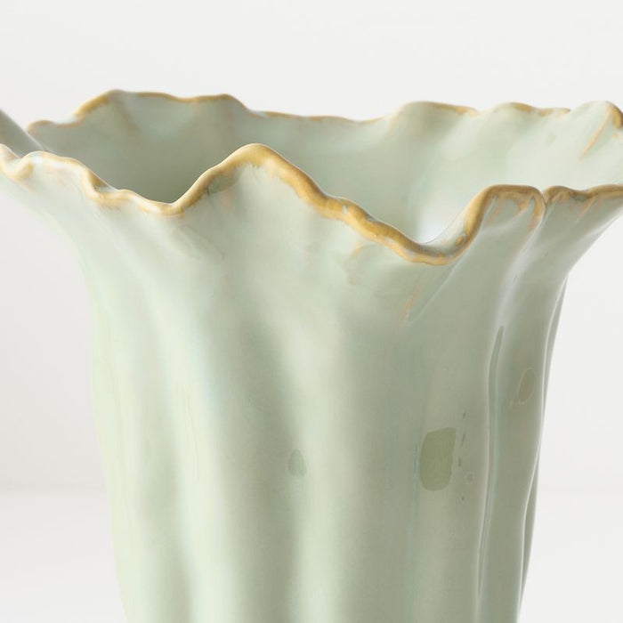 Tide Vase - Silken, 19cml x 19cmw x 21cmh