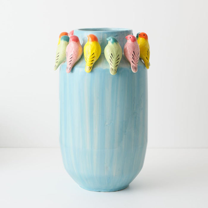 Caelum Vase - Sky, 31cml x 31cmw x 46cmh