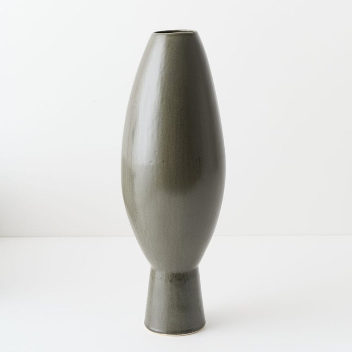 Omi Vase - Dark Olive, 25cml x 20cmw x 50cmh