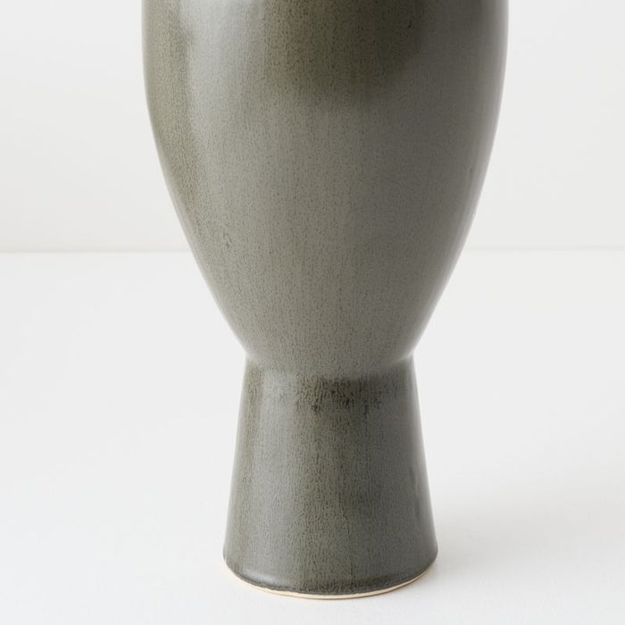 Omi Vase - Dark Olive, 25cml x 20cmw x 50cmh
