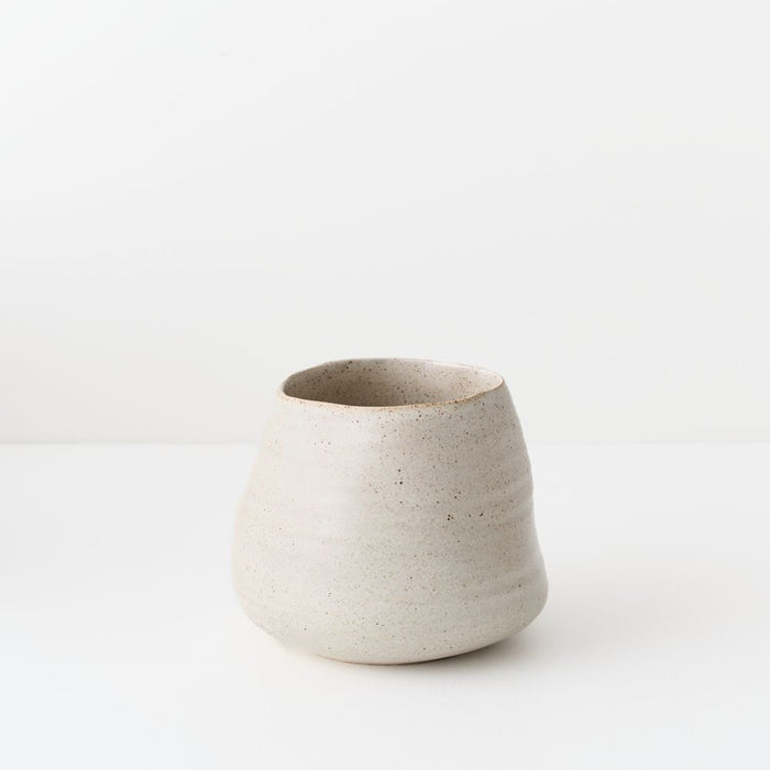 Ronan Pot - Sand, 17cml x 17cmw x 14cmh