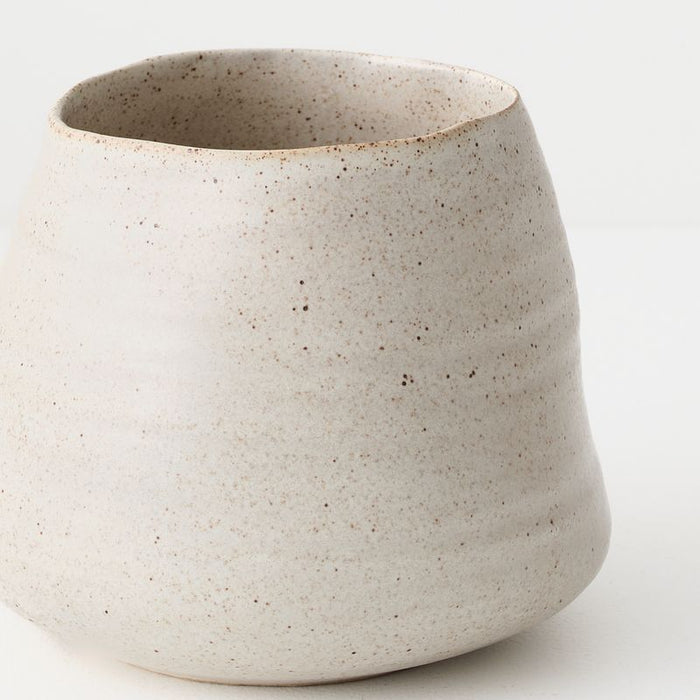 Ronan Pot - Sand, 17cml x 17cmw x 14cmh