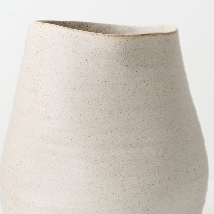 Ronan Vase - Sand, 27cml x 27cmw x 30cmh