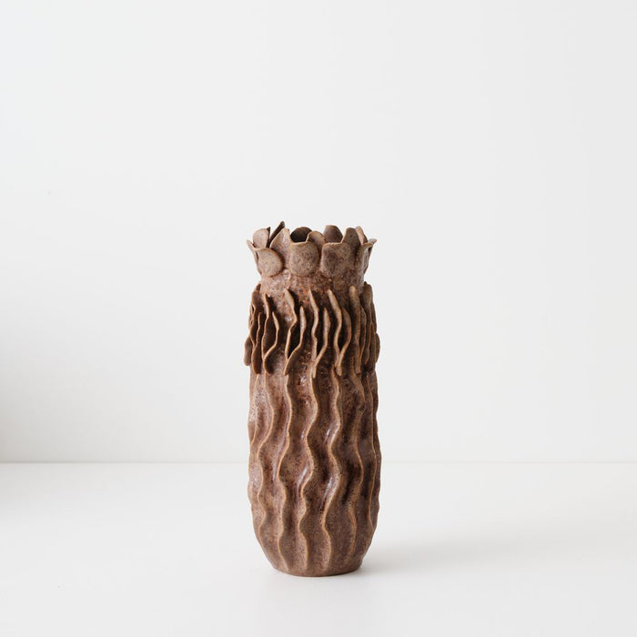 Velora Vase - Earthen, 28cmh