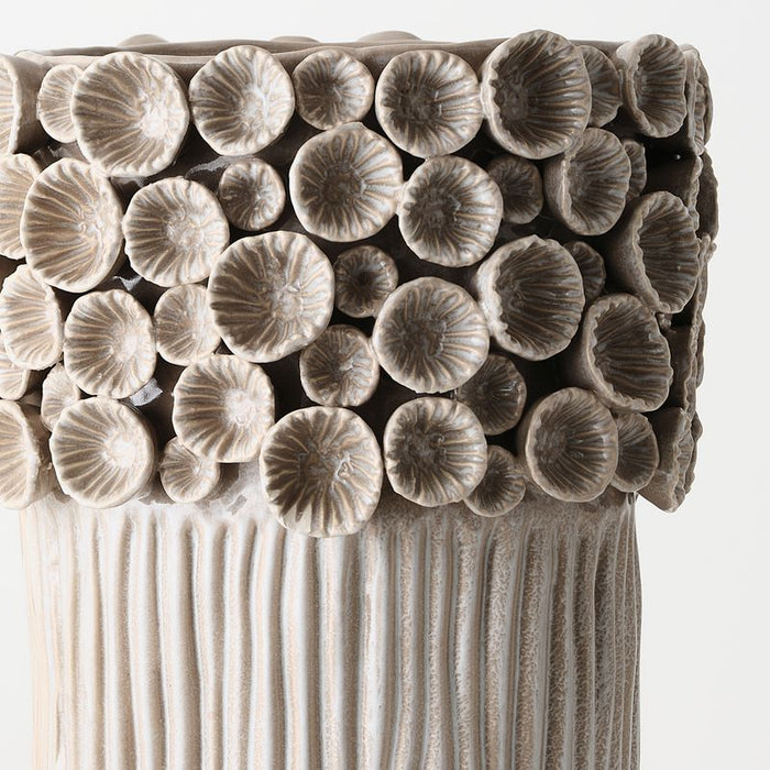 Lune Vase - Ivory, 41cmh