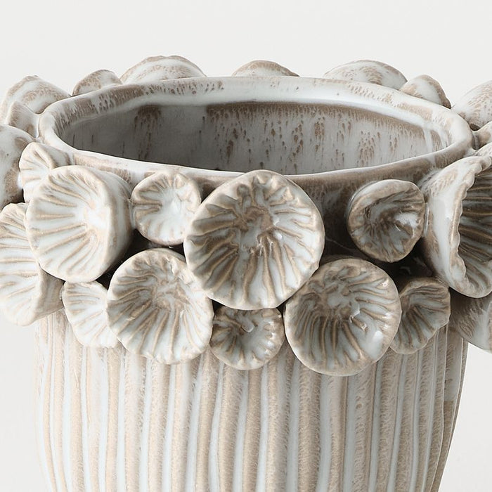 Lune Pot - Ivory, 18cmh