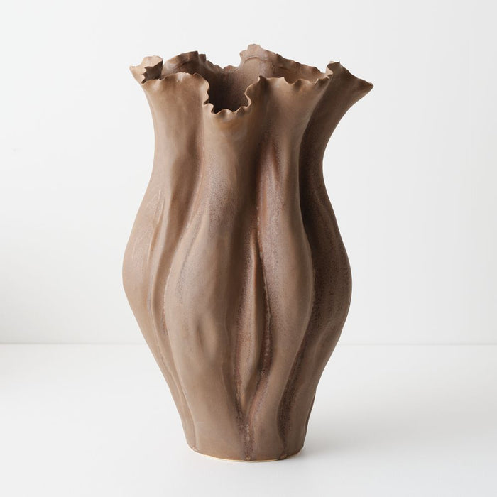Sandor Vase - Earthen, 45cmh