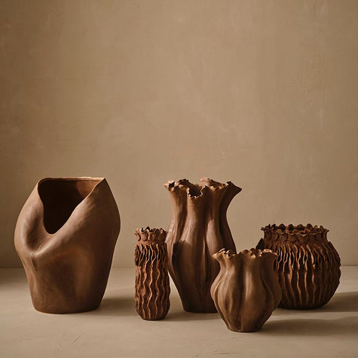 Nova Vase - Earthen, 44cmh