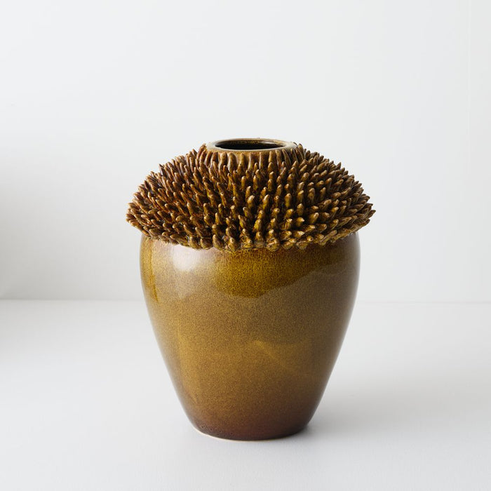 Niko Vase - Saffron, 32cmh