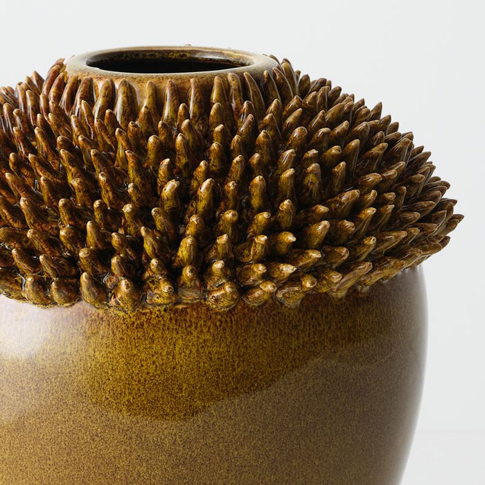 Niko Vase - Saffron, 32cmh