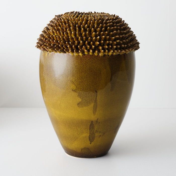 Niko Vase - Saffron, 47cmh