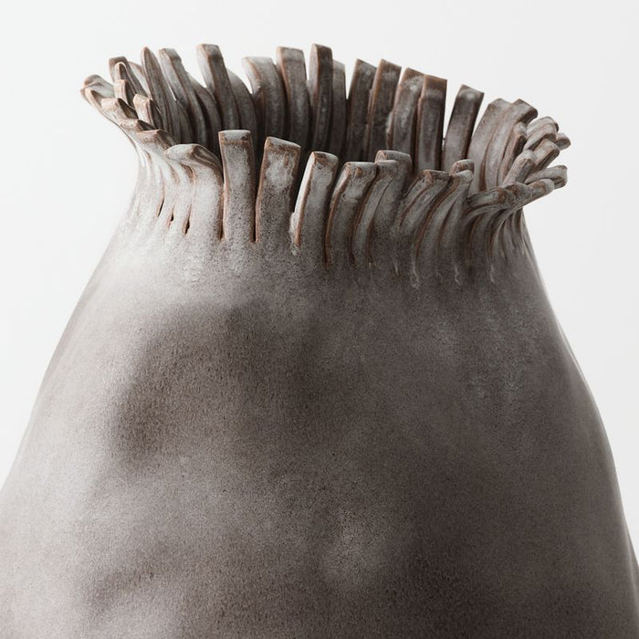 Bruma Vase - Ash Grey, 50cmh