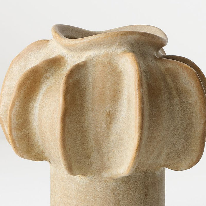 Lera Vase - Brown Wash, 18cml x 17cmw x 17cmh