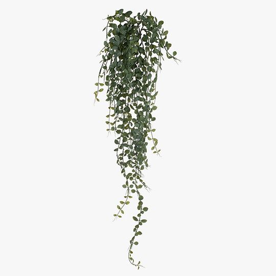 12 x Fern Button Hanging Bush Grey 94cml (FI8144GY)