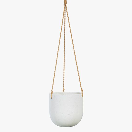 2 x Pot Flo Hanging White (FI8436WH)