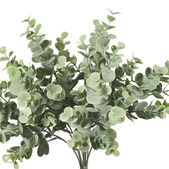 12 x Eucalyptus Bush Grey Green 35cml (FI8018GY)