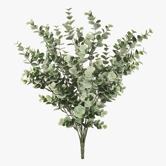 12 x Eucalyptus Bush Grey Green 48cml (FI8019GY)