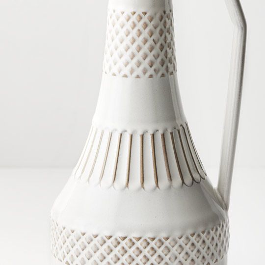 2 x Vase Tivana Ivory (FI8541IV)