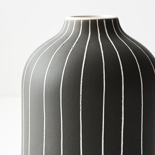 2 x Vase Koko Black (FI8553BK)