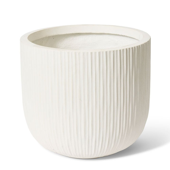 Tenesha Fibrestone Planter S3 - Beige