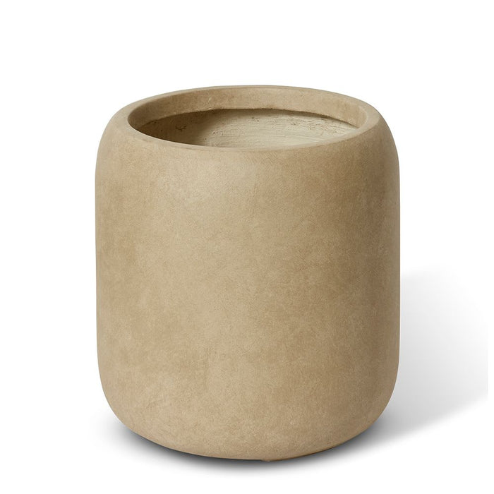 Saheed Fibrestone Planter S3 - Brown