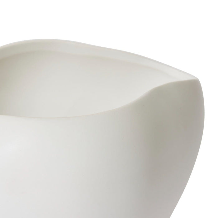 Zelma Vase - Matt White, 15cm (H)