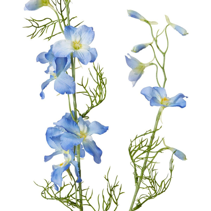 Delphinium Spray Pack of 12 - Blue, 97cm (H)