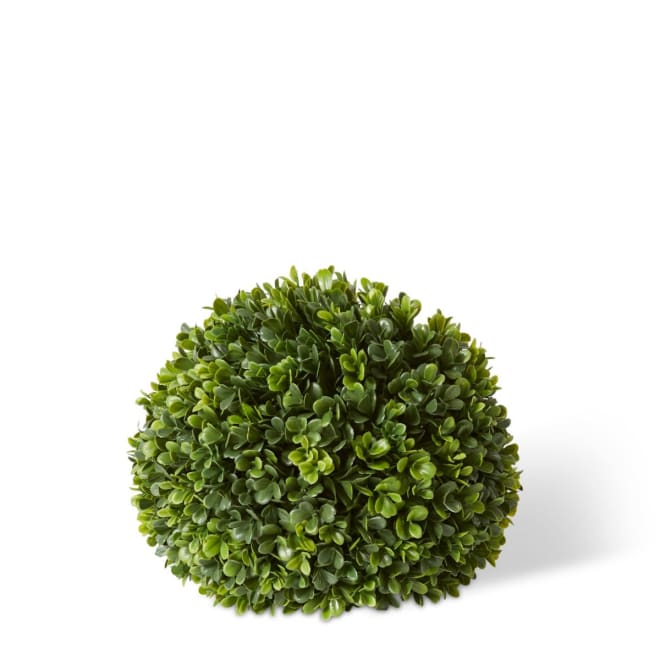 Topiary Boxwood Ball (Outdoor) Pack of 6 - Green, 24cm (H)