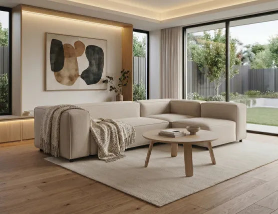Mateo Coffee Table - Round - Natural Ash - 90cm